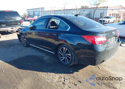 2017 Subaru Legacy 2.5I Sport из США, поврежденный, VIN 4S3BNAR6XH3006163